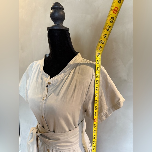 Chintamani Cotton Shirt Dress Maxi - Picture 9 of 12